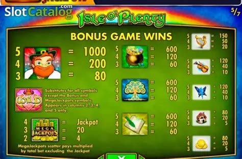 MegaJackpots Isle O’ Plenty Slot Review .